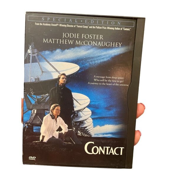 Contact DVD Movie Jodie Foster Matthew McConaughey - Picture 1 of 2